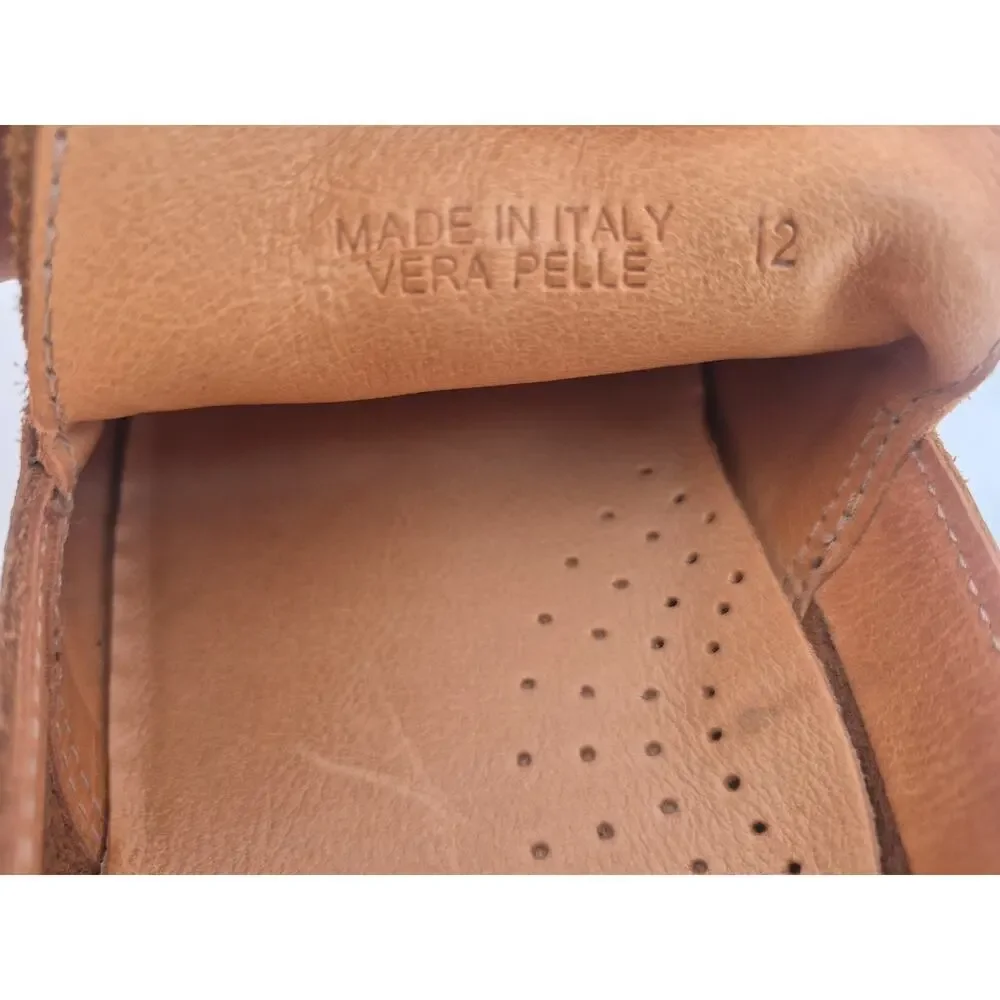 Men Astorflex Patnoflex Travel Loafers Tan Leather Slip On Shoes Italy 12